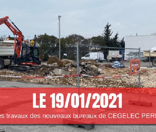 Commencement des travaux de nos futurs bureaux